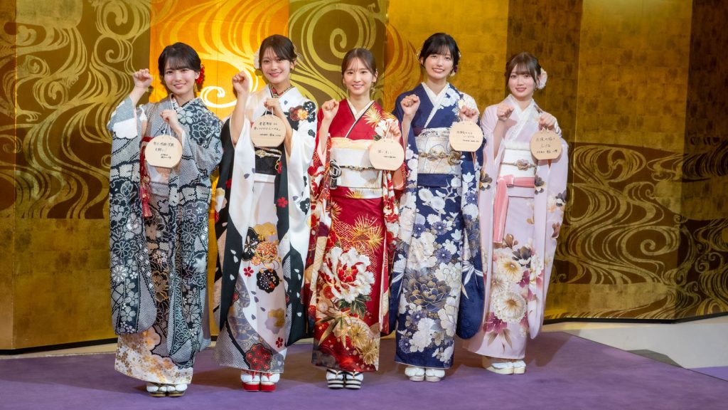 乃木坂46菅原咲月、五百城茉央、奥田いろは、愛宕心響、瀬戸口心月が『2026年 乃木坂46 新成人お披露目』に出席
