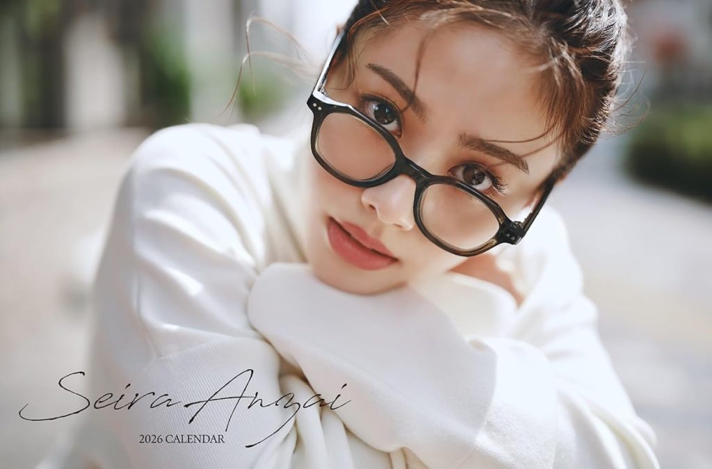 安斉星来 2026年 卓上 カレンダー