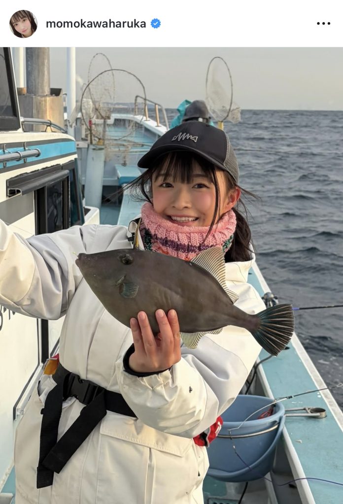 シャクリ五目釣りに出た百川晴香