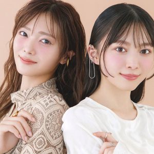 櫻坂46田村保乃＆森田ひかる、春を感じる“春待ち”メイク