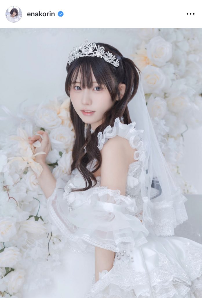 とても美しいバースデー衣装姿