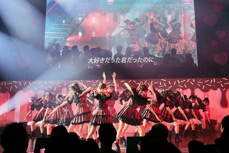 「HKT48 Valentine Concert ～きみに届けるチョコレート～」より