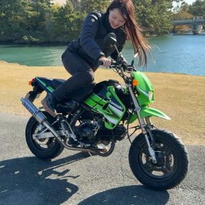 坂元誉梨の『初心者バイク女子の奮闘日記』＃５５「バイクのイメージってセルじゃないと思うんです」