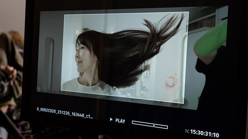 『ホットペッパービューティー』の新CM「お得カーニバル」篇メイキング