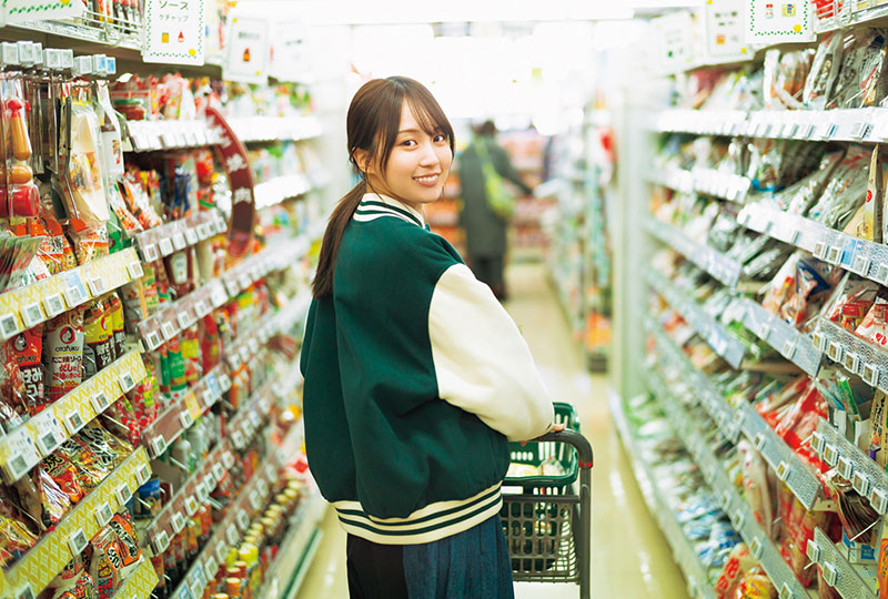 『週刊少年マガジン13号』に登場している乃木坂46・賀喜遥香