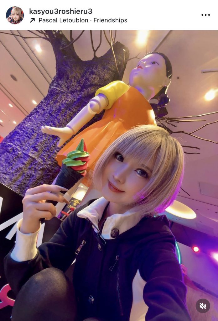 「イカゲーム」に参加したという火将ロシエル