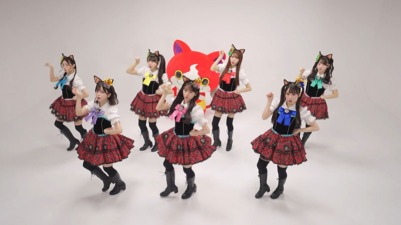 【令和のニャーKB】アイドルはウーニャニャの件 1 chorus MVより