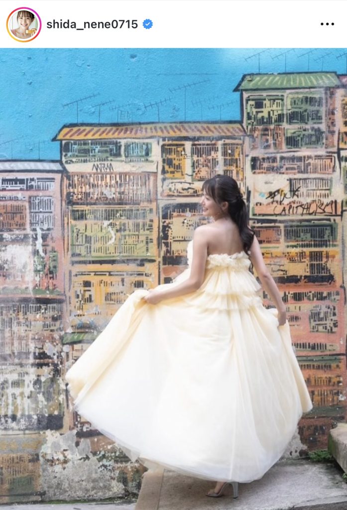 エレガントなドレス姿