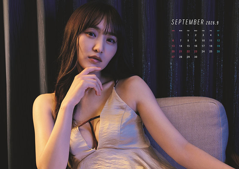 菅井友香写真集『たびすがい』カレンダー『よるすがい』