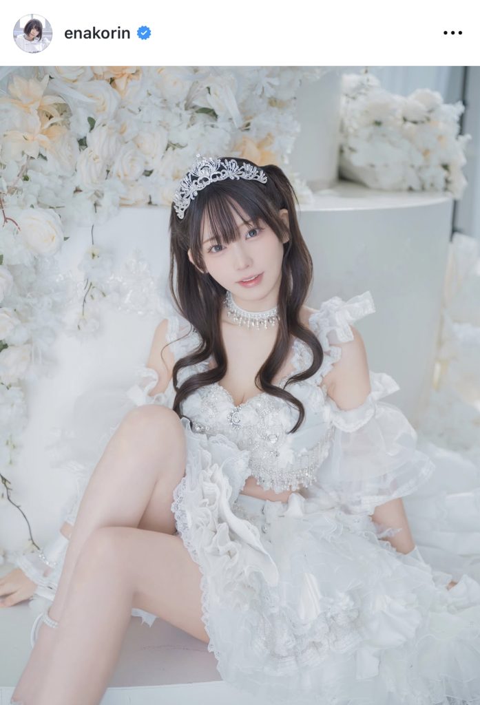 プリンセスっぽいドレス姿