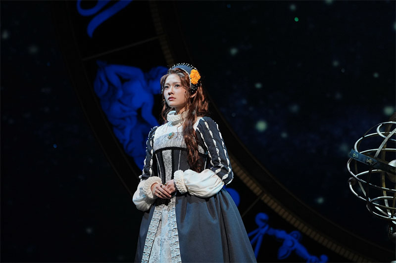 ミュージカル『レイディ・ベス』に出演する乃木坂46・奥田いろは