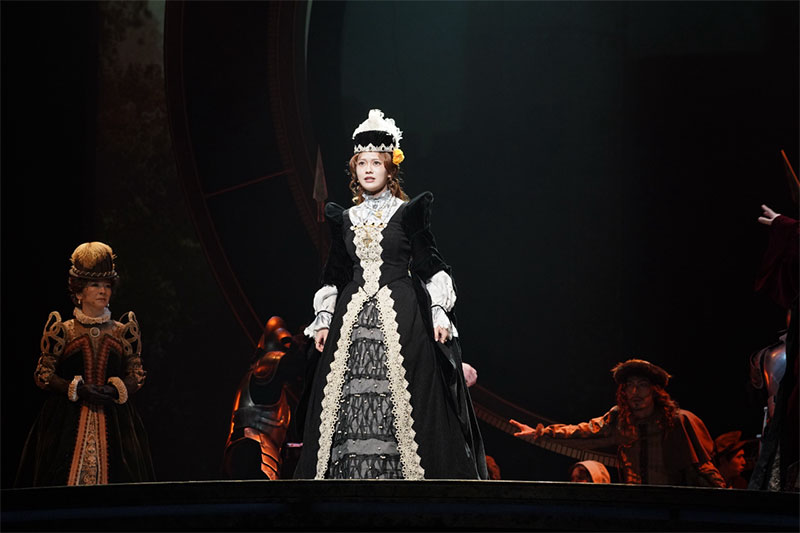 ミュージカル『レイディ・ベス』に出演する乃木坂46・奥田いろは