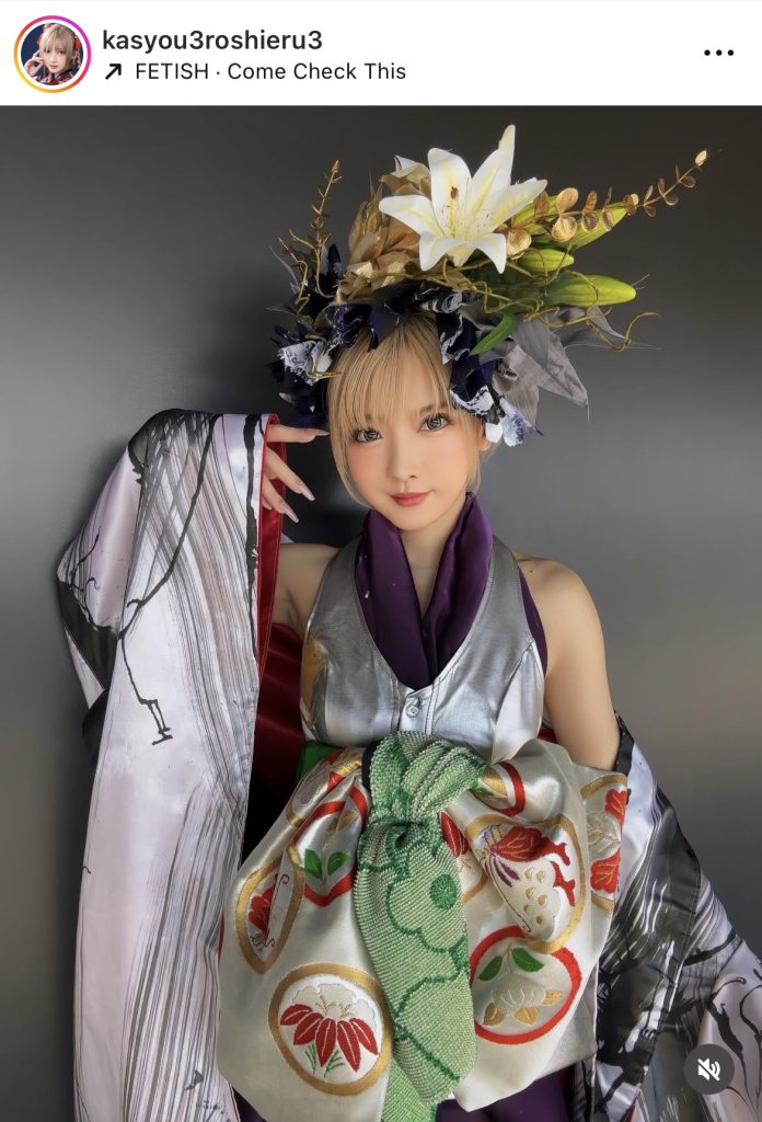 「姫路コレクション」に出演した際の1コマ