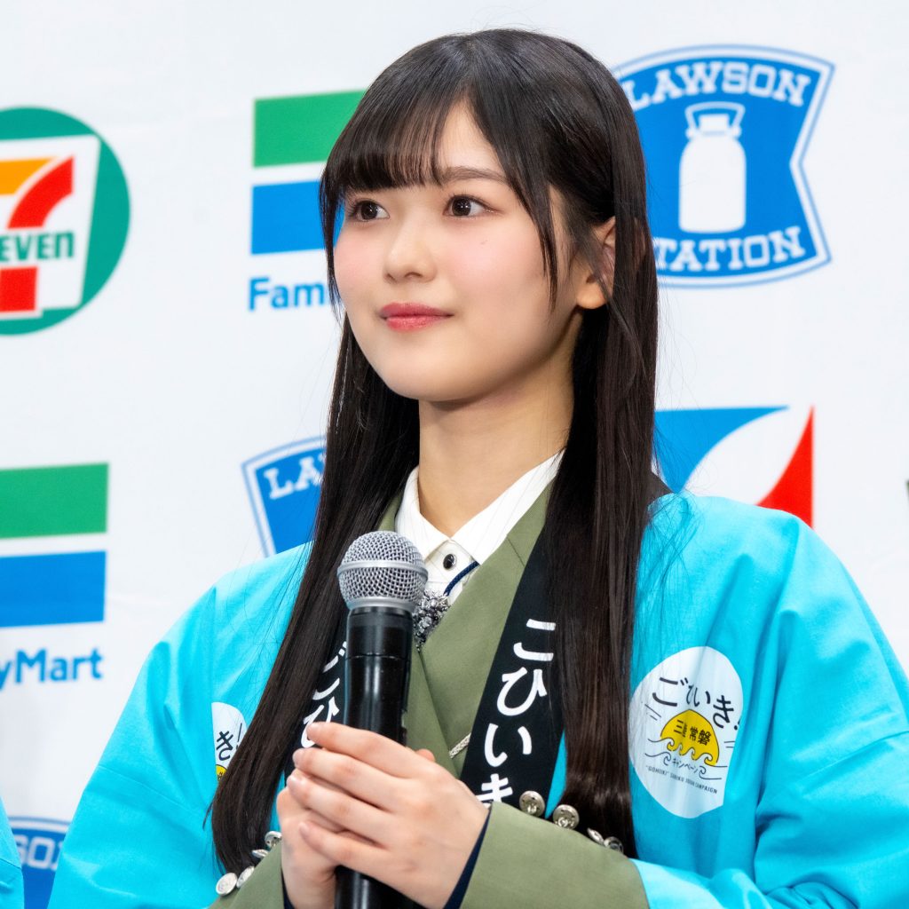 「ごひいき！三陸常磐キャンペーン『三陸常磐食べようフェア2026』コラボ商品プレス向け発表会」に出席に出席した櫻坂46・山川宇衣