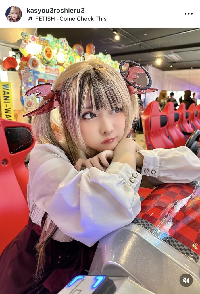 イベント「カブコス」で見せたキュートな表情