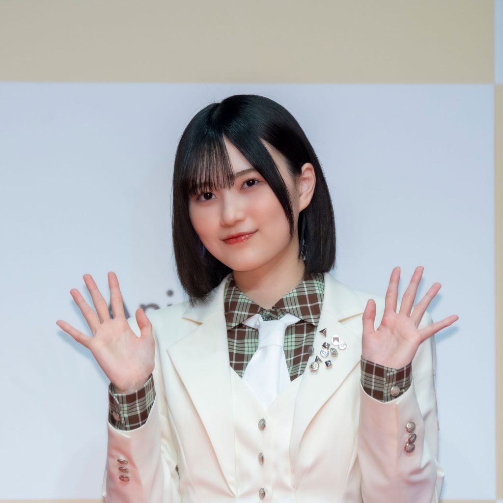 『アニメ化してほしいマンガランキング2026』授賞式に出席した櫻坂46的野美青