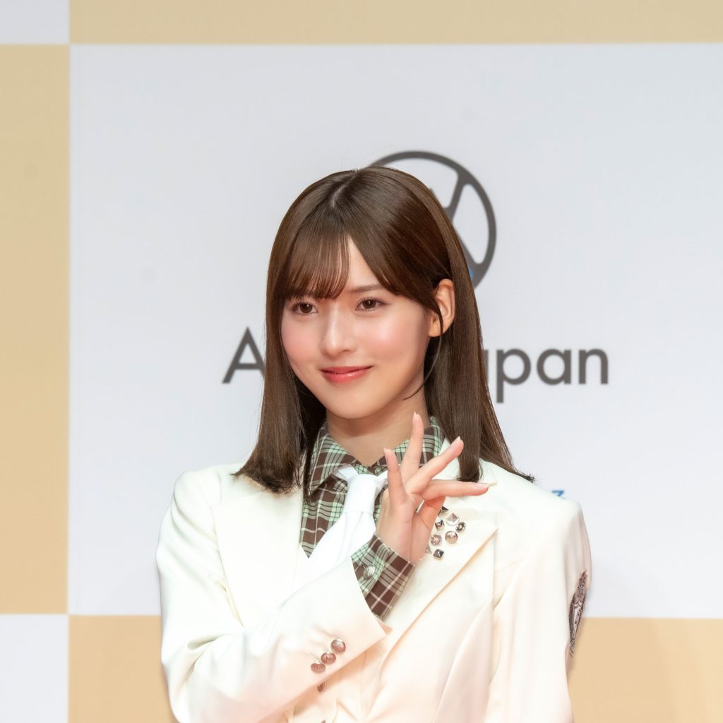 『アニメ化してほしいマンガランキング2026』授賞式に出席した櫻坂46中嶋優月