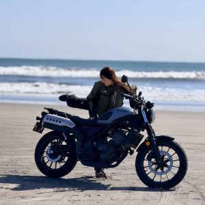 坂元誉梨の『初心者バイク女子の奮闘日記』＃５９「乗り込む姿勢って人それぞれ」