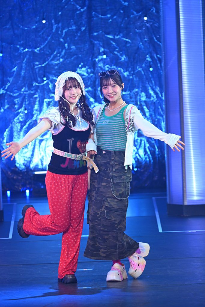 『Zipper×NIG FES–LIVE＆FASHION SHOW–』より市原紬希と仲俣美希