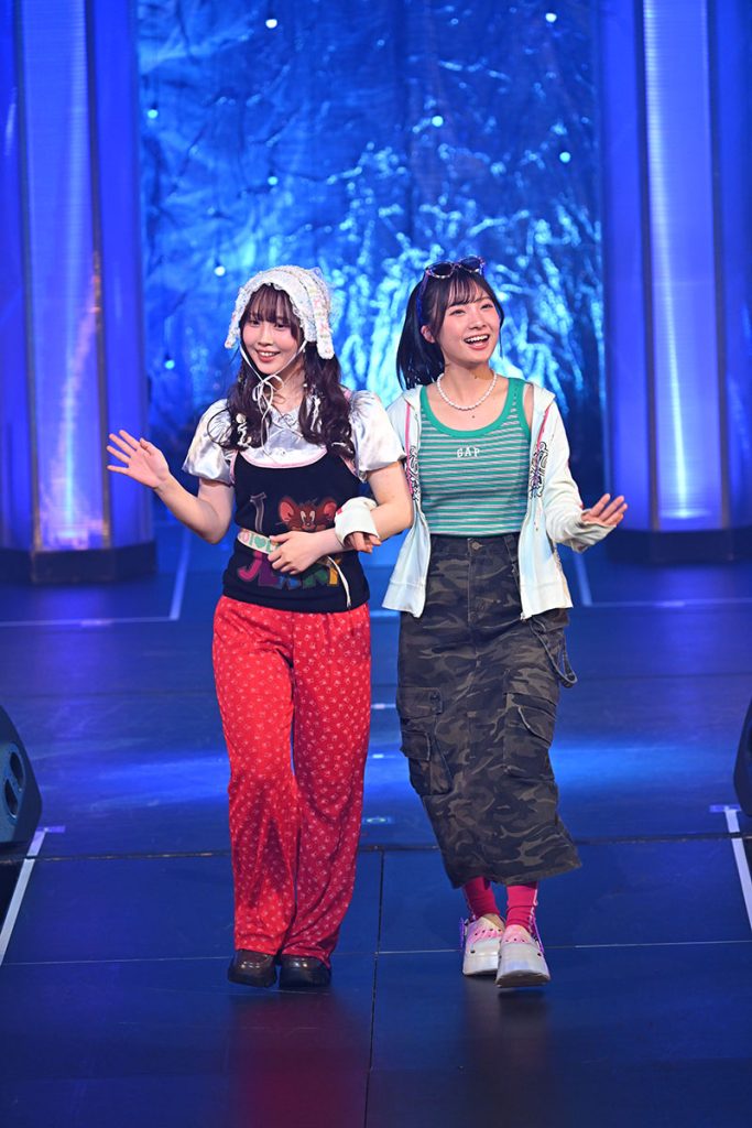 『Zipper×NIG FES–LIVE＆FASHION SHOW–』より市原紬希と仲俣美希