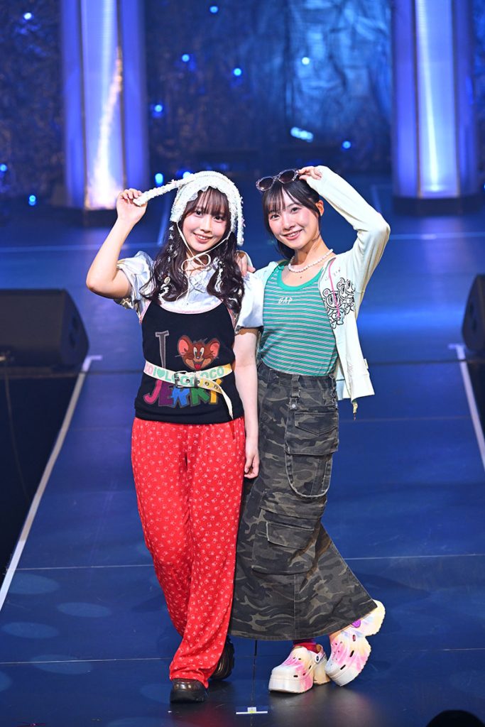 『Zipper×NIG FES–LIVE＆FASHION SHOW–』より市原紬希と仲俣美希