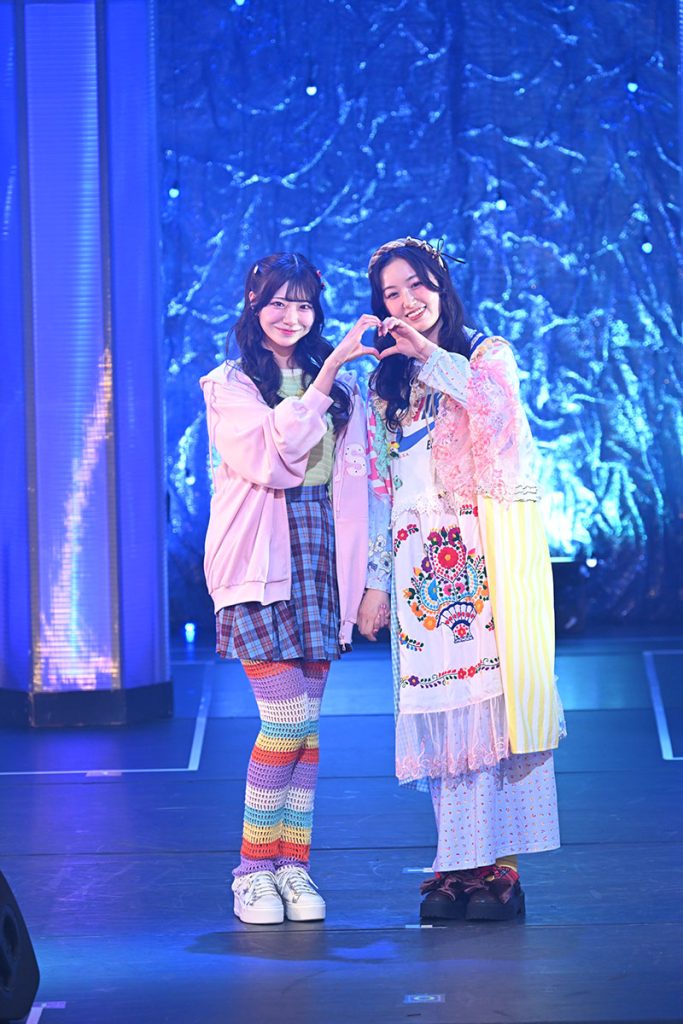 『Zipper×NIG FES–LIVE＆FASHION SHOW–』より水野乃愛と葉山莉瑚
