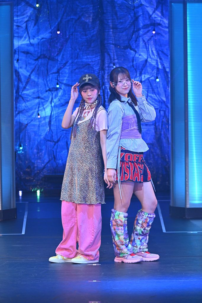 『Zipper×NIG FES–LIVE＆FASHION SHOW–』より藤崎未来と佐々木楓菜