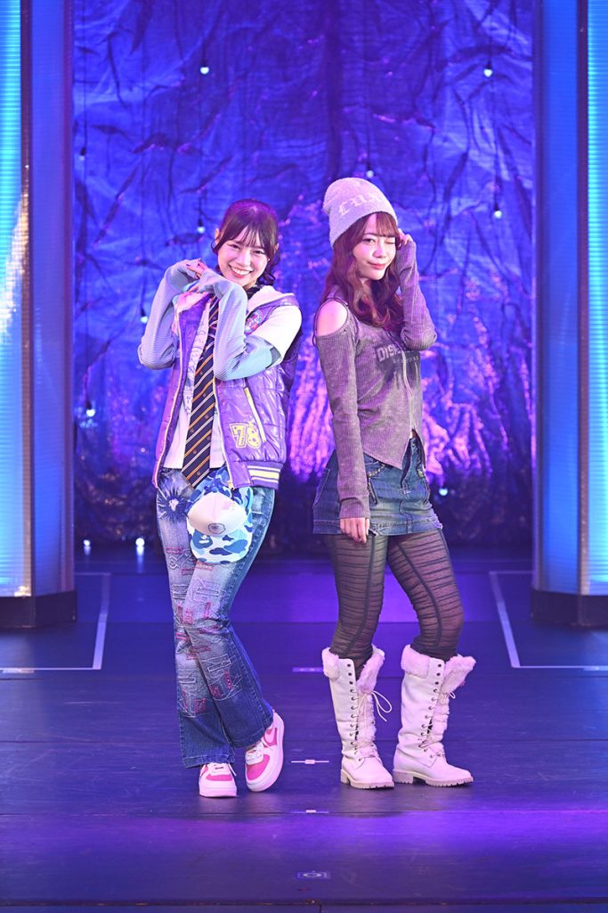 『Zipper×NIG FES–LIVE＆FASHION SHOW–』より高梨結と齋藤有紗