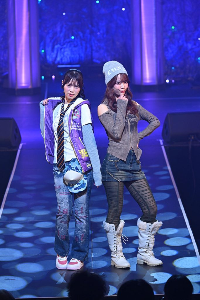 『Zipper×NIG FES–LIVE＆FASHION SHOW–』より高梨結と齋藤有紗
