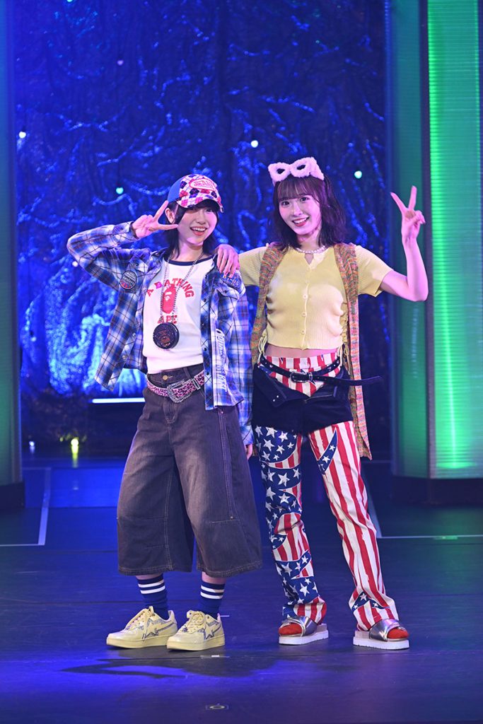 『Zipper×NIG FES–LIVE＆FASHION SHOW–』より永松波留と夏目涼風