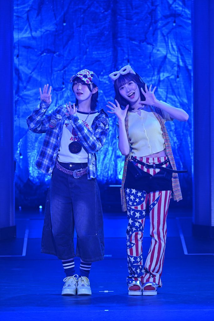 『Zipper×NIG FES–LIVE＆FASHION SHOW–』より永松波留と夏目涼風