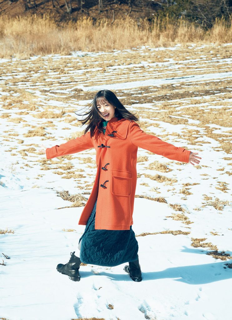 『週刊少年マガジン16号』に登場している日向坂46・正源司陽子