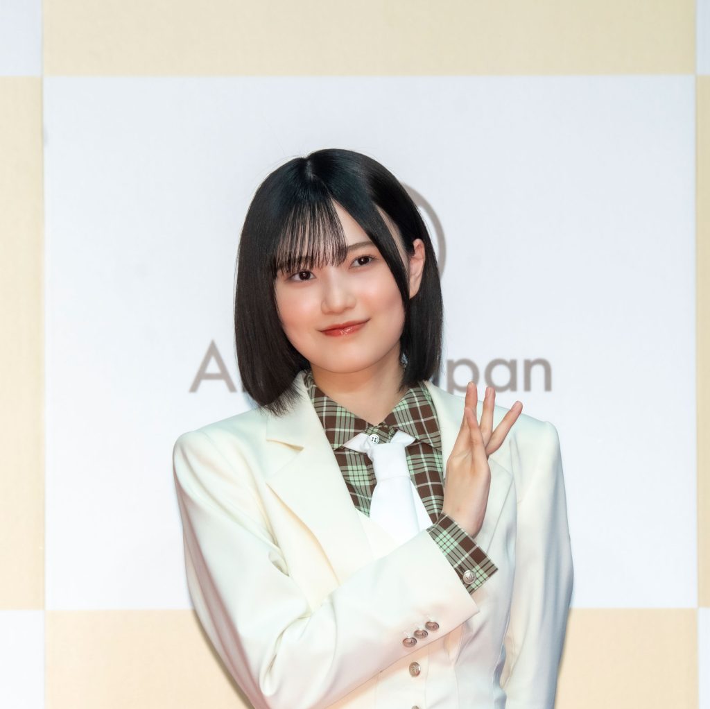 『アニメ化してほしいマンガランキング2026』授賞式に出席した櫻坂46的野美青