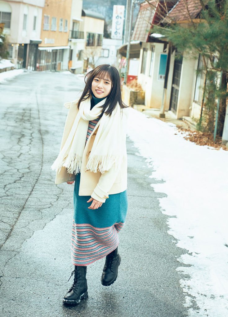 『週刊少年マガジン16号』に登場している日向坂46・正源司陽子