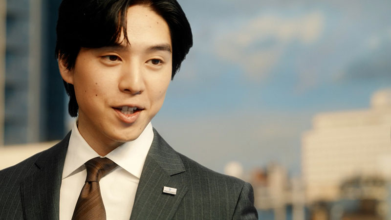 森七菜と坂東龍汰が出演する「株式会社プレサンス」の新CM「はじめて」篇