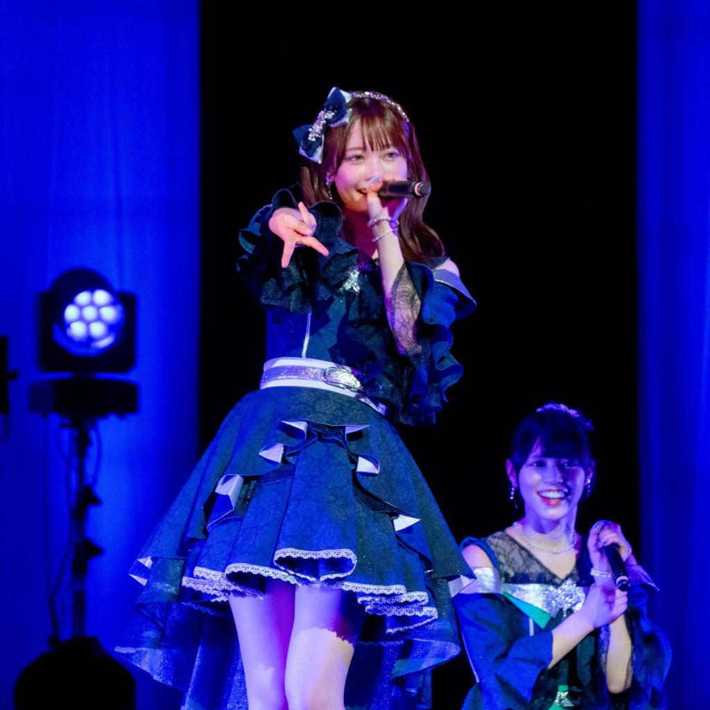 「ラフ×ラフ 3rd Anniversary LIVE」より『ドラマみたいに言わなきゃ』のお題“バナナの謎はまだ謎なのだぞ”に回答する齋藤有紗