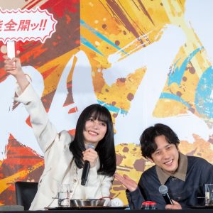 会見場にいい香り…二宮和也＆池田エライザが“本能全開ッ!!”