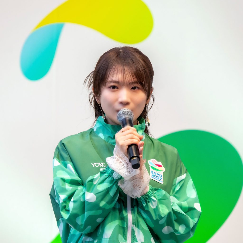 秋元真夏が「GREEN×EXPO 2027 開催1年前発表会」に出席