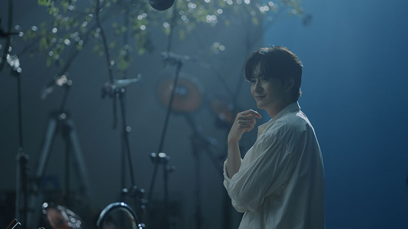 岡田将生が出演する『新ビオフェルミンS錠』の新CM「森のキッチン」篇メイキングより