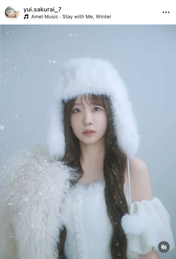 “雪のお姫様”のような姿