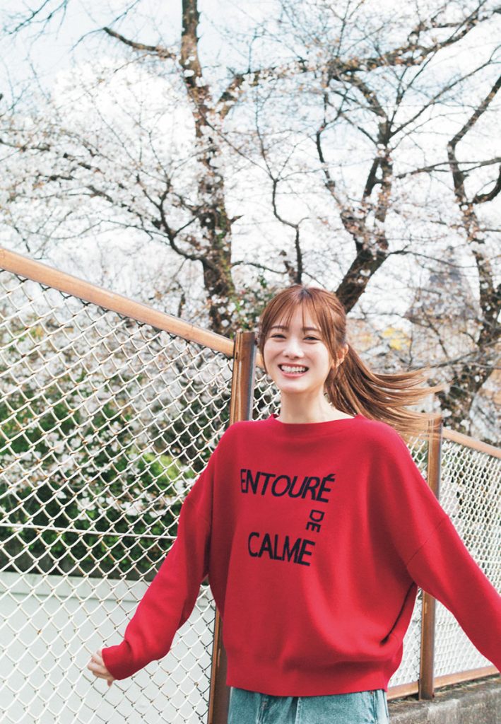 『週刊少年マガジン22・23GW合併号』に登場している櫻坂46・田村保乃