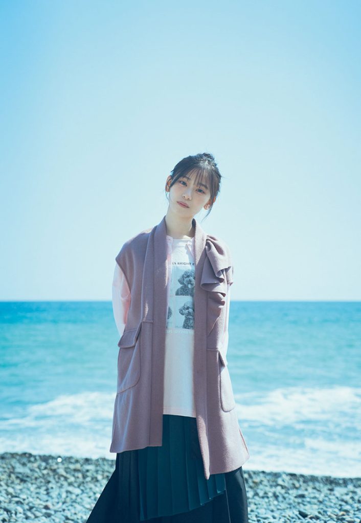 『週刊少年マガジン22・23GW合併号』に登場している櫻坂46・山下瞳月