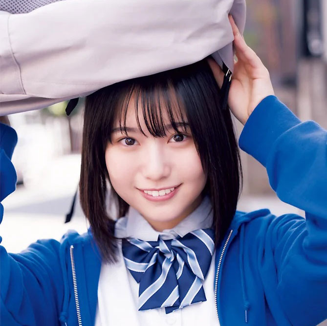 乃木坂46増田三莉音、初夏の装いがキュートすぎる…『週チャン』3度目の