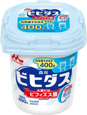 森永製菓 [冷蔵] ビヒダスBB536 プレーンヨーグルト脂肪0 400g
