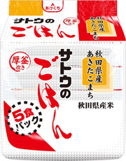 サトウのごはん 秋田県産あきたこまち 200g 5食パック×8個