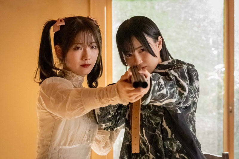 『路地裏ホテル』EP4「標的」に出演する櫻坂46・小田倉麗奈と的野美青