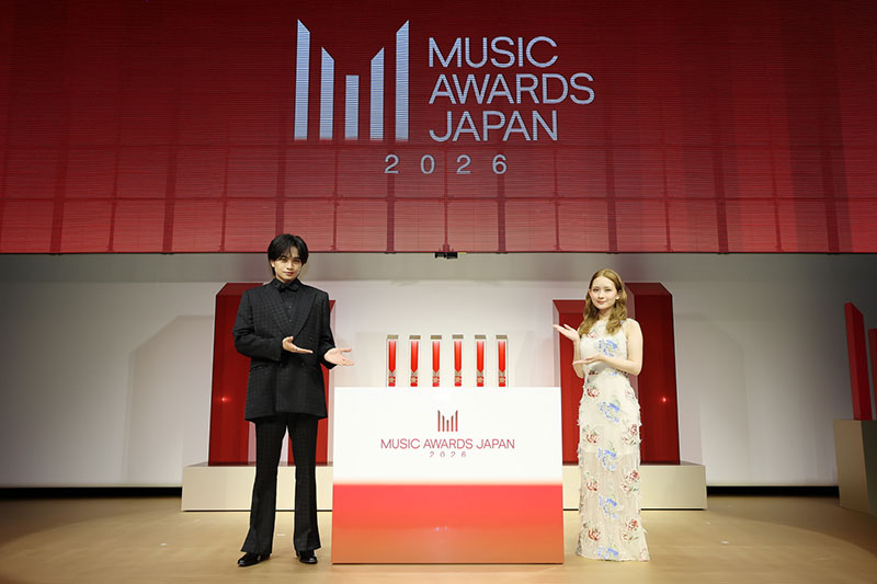 『MUSIC AWARDS JAPAN 2026』ノミネート作品発表会より