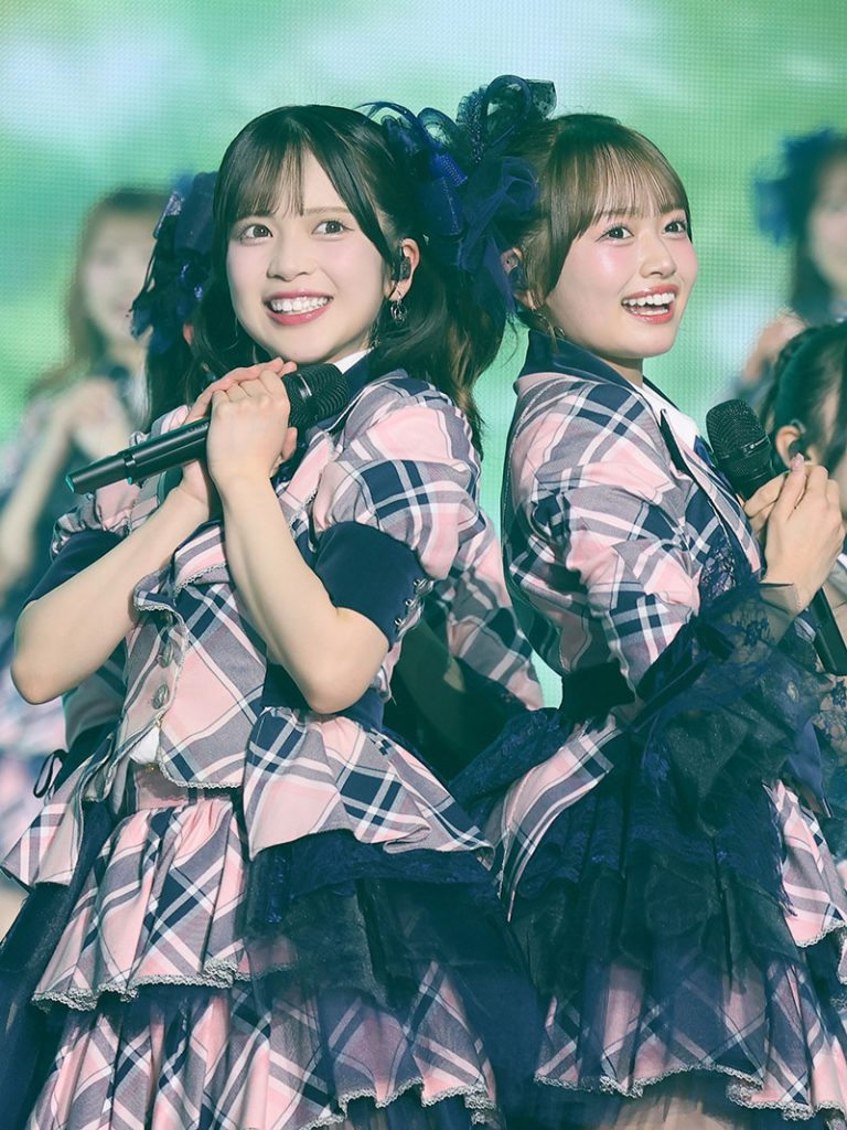 同期の仲良しコンビ川村結衣と花田藍衣