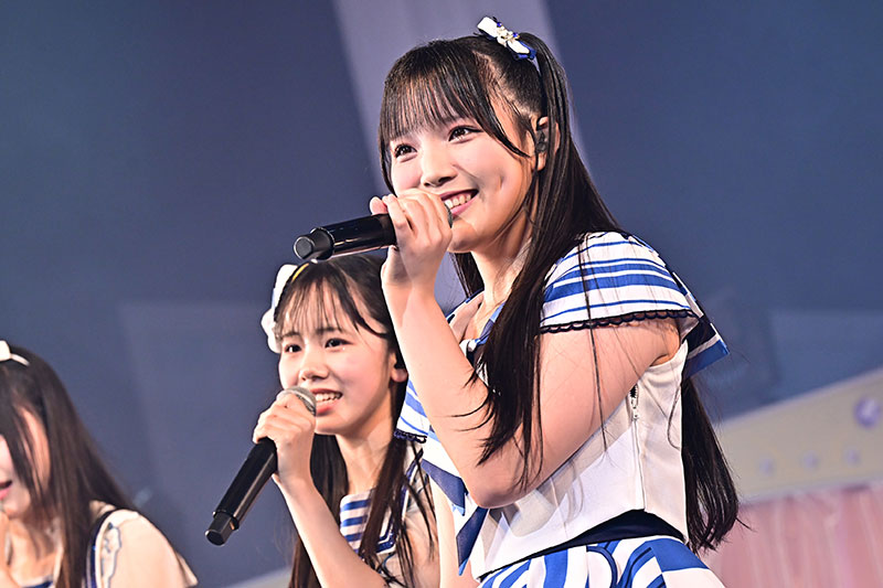 『中村舞ソロコンサート「My Story」』およびプロデュース公演『STU48Fresh Concert～Connect～ Produced by Mai Nakamura』より岡村梨央