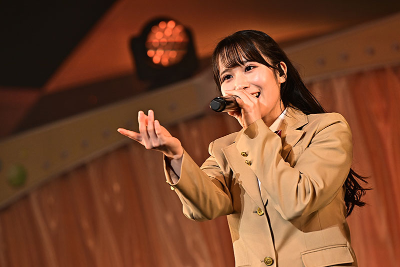 『中村舞ソロコンサート「My Story」』およびプロデュース公演『STU48Fresh Concert～Connect～ Produced by Mai Nakamura』より岡田あずみ